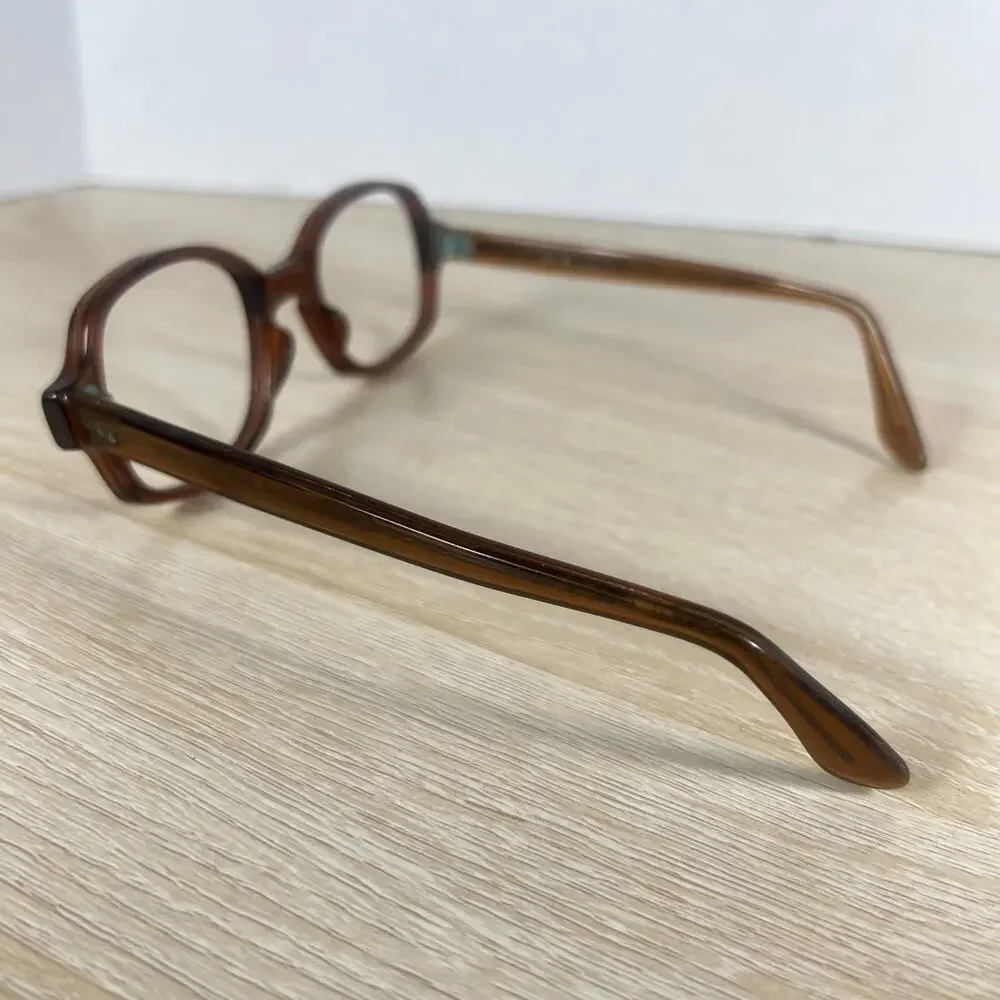 Romco 4 1/2 - 5 3/4 RO 50-22 Eyeglasses READ DESC FRAMES ONLY Brown
